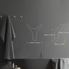 Horns Coat Hooks Wall Decoration - crmores.com