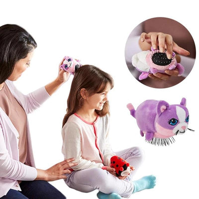 Pets Hair Comb The Detangling Brush in a Plush - crmores.com