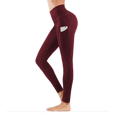 High Waist Stretch Plus-Size Leggings - crmores.com