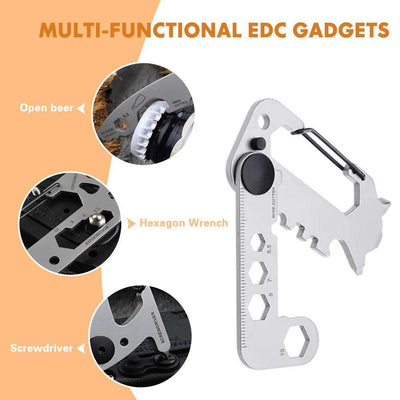 Multi-functional EDC Gadgets Carabiner Emergency Tool - crmores.com