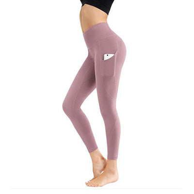 High Waist Stretch Plus-Size Leggings - crmores.com