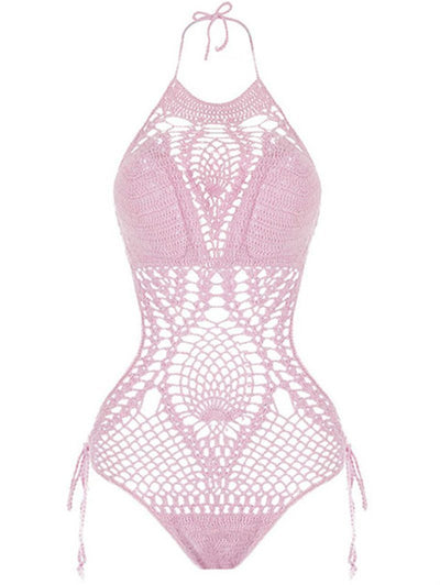 New Knitted One Piece Swimsuit.LI - crmores.com