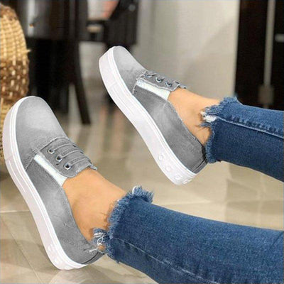 Women Casual Canvas Sneaker Shoes - crmores.com