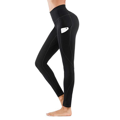 High Waist Stretch Plus-Size Leggings - crmores.com