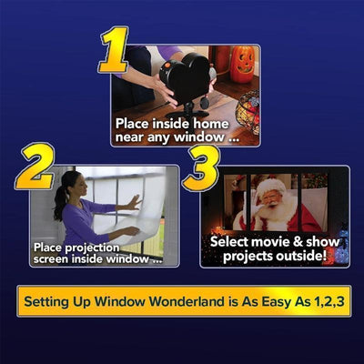 Mini Decor Window Projector - crmores.com