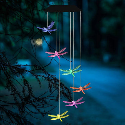 Solar-Powered Dragonfly Lights - crmores.com