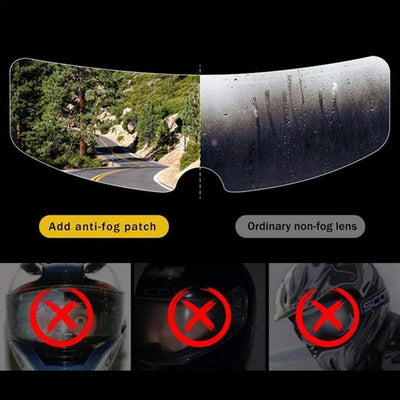 Anti-fog or rain Helmet Film - crmores.com