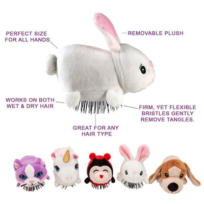 Pets Hair Comb The Detangling Brush in a Plush - crmores.com
