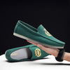 Men's Embroidered Loafers - crmores.com