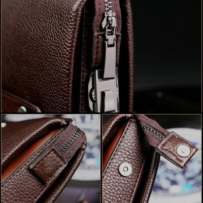 Men Handbag with Security Lock - crmores.com