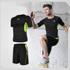 Men tight-fitting short-sleeved sportswear - crmores.com