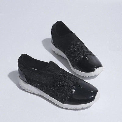 Women Woven Mesh Flat Shoes - crmores.com