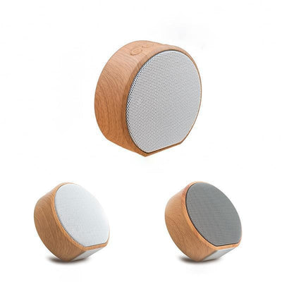 Wood Grain Bluetooth Speaker - crmores.com