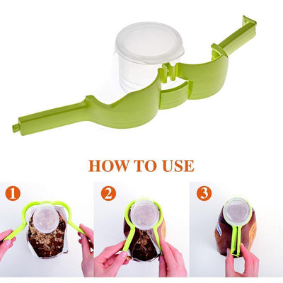 Utility Healthy Food Sealing Clip with Discharge Nozzle - crmores.com