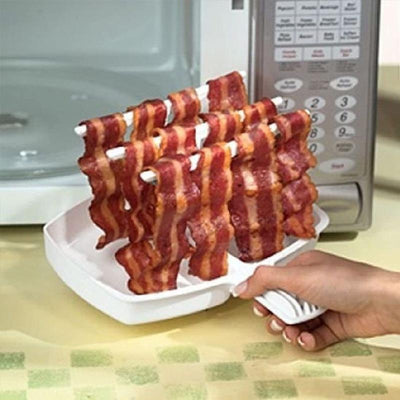 Microwave Bacon Cooker Tray Rack - crmores.com