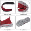 Women's breathable mesh flat shoes - crmores.com