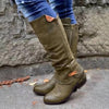 Womens Western Cowboy Knee Boots Punk Boots - crmores.com