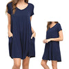 Two-Pocket Tunic Dresses - crmores.com