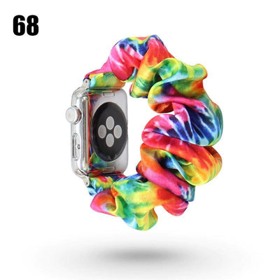 Scrunchie Elastic Watch Band for iwatch - crmores.com