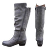 Womens Western Cowboy Knee Boots Punk Boots - crmores.com