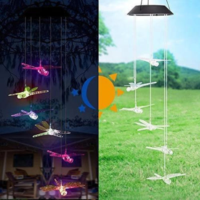 Solar-Powered Dragonfly Lights - crmores.com