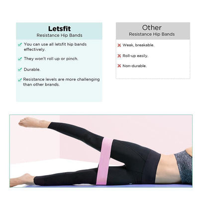 Pilates Sport Rubber Fitness Bands - crmores.com