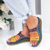 Modern Multi-color Stitching Slippers - crmores.com