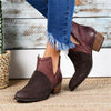 Women Patchwork Ankle Boots - crmores.com